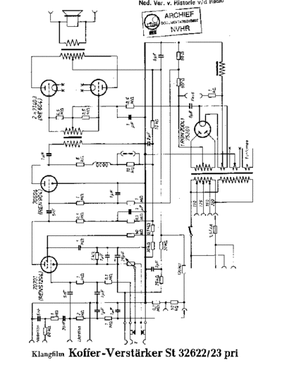 KLANGFILM Klangfilm 32622  . Rare and Ancient Equipment KLANGFILM 32622 Klangfilm_32622.pdf