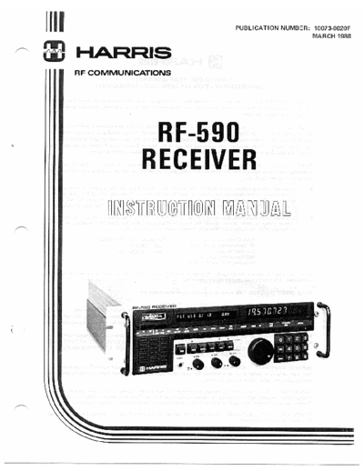 Harris toc  . Rare and Ancient Equipment Harris RF950 toc.pdf