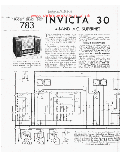 INVICTA -30  . Rare and Ancient Equipment INVICTA invicta 30 invicta-30.pdf
