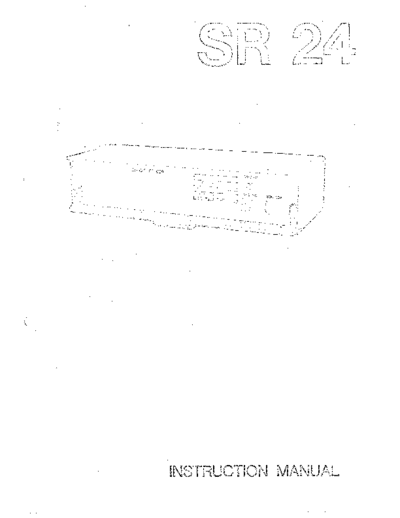 ITT - Standard Electric SR 24 (Marine VHF FM receiver)  . Rare and Ancient Equipment ITT - Standard Electric SR24 SR 24 (Marine VHF FM receiver).pdf