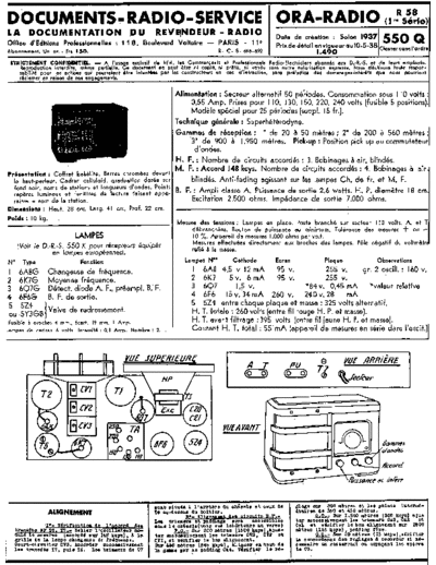 ORA  (FR) ORA R58  . Rare and Ancient Equipment ORA  (FR) R58 ORA_R58.pdf