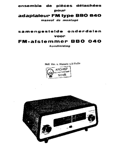 MBLE MBLE BBO840  . Rare and Ancient Equipment MBLE BBO840 MBLE_BBO840.pdf