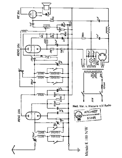 MENDE (DE) Mende 100N  . Rare and Ancient Equipment MENDE (DE) 100N Mende_100N.pdf