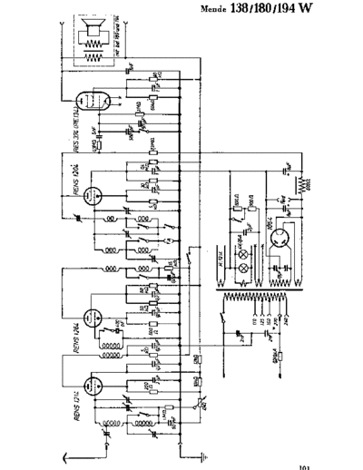 MENDE (DE) Mende 138W  . Rare and Ancient Equipment MENDE (DE) 138W Mende_138W.pdf