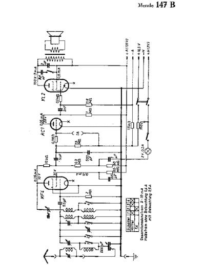 MENDE (DE) Mende 147B  . Rare and Ancient Equipment MENDE (DE) 147B Mende_147B.pdf