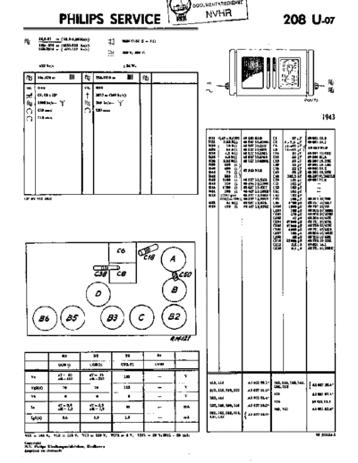 MENDE (DE) Philips 208U-07  . Rare and Ancient Equipment MENDE (DE) 150GW Philips_208U-07.pdf