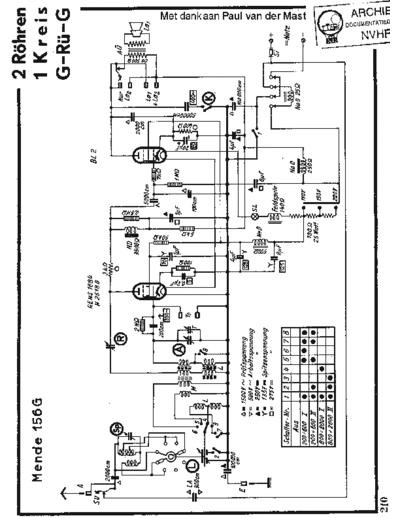 MENDE (DE) Mende 156G  . Rare and Ancient Equipment MENDE (DE) 156G Mende_156G.pdf