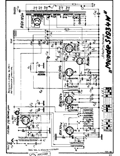 MENDE (DE) Mende 1934W  . Rare and Ancient Equipment MENDE (DE) 1934W Mende_1934W.pdf