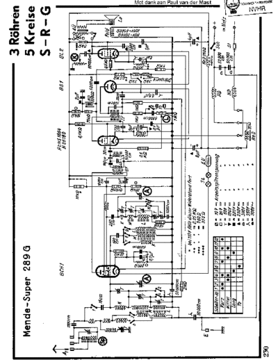 MENDE (DE) Mende 289G  . Rare and Ancient Equipment MENDE (DE) 289G Mende_289G.pdf