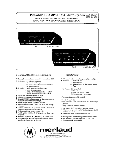 MERLAUD naamloos  . Rare and Ancient Equipment MERLAUD AMD 120 naamloos.pdf