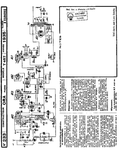 ORA  (FR) ORA T457  . Rare and Ancient Equipment ORA  (FR) T457 ORA_T457.pdf