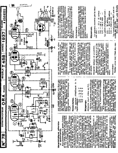 ORA  (FR) ORA T458  . Rare and Ancient Equipment ORA  (FR) T458 ORA_T458.pdf