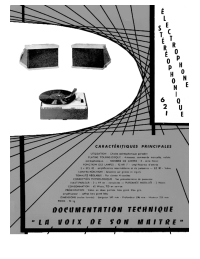 LA VOIX DE SON MAITRE 621  . Rare and Ancient Equipment LA VOIX DE SON MAITRE 621 621.pdf