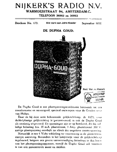 NIJKERK Nijkerk DuphaGoud  . Rare and Ancient Equipment NIJKERK DuphaGoud Splendid Nijkerk_DuphaGoud.pdf