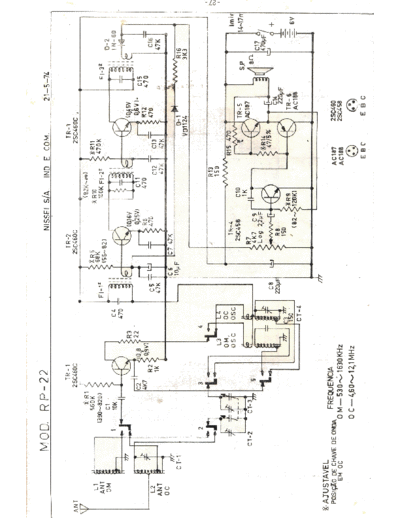 NISSEI RP22  . Rare and Ancient Equipment NISSEI RP 22 RP22.pdf