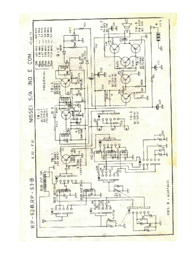 NISSEI RP62B  . Rare and Ancient Equipment NISSEI RP-62B RP62B.pdf