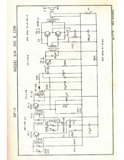 NISSEI NISSEI RP11  . Rare and Ancient Equipment NISSEI RP11 NISSEI_RP11.pdf