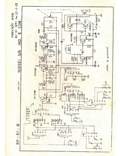 NISSEI NISSEI RP61B  . Rare and Ancient Equipment NISSEI RP61B NISSEI_RP61B.pdf