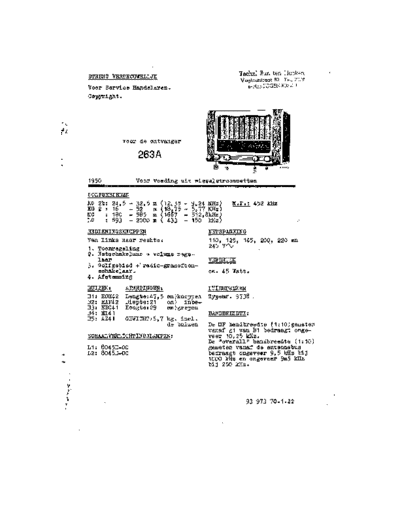 NSF Siera Aristona 263A  . Rare and Ancient Equipment NSF Audio Siera Aristona_263A.pdf