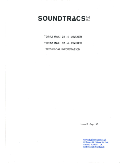 SOUNDTRACS topaz maxi 24 4 2 maxi 32 4 2 909  . Rare and Ancient Equipment SOUNDTRACS topaz soundtracs_topaz_maxi_24_4_2_maxi_32_4_2_909.pdf