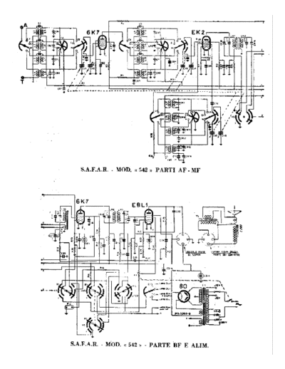 SAFAR SAFAR 542 RF IF AF and Power Supply unit  . Rare and Ancient Equipment SAFAR Audio SAFAR 542 RF IF AF and Power Supply unit.pdf