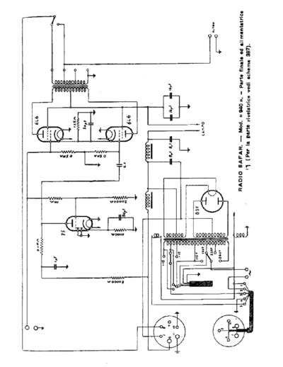 SAFAR SAFAR 940 AF and power supply unit alternate  . Rare and Ancient Equipment SAFAR Audio SAFAR 940 AF and power supply unit alternate.pdf