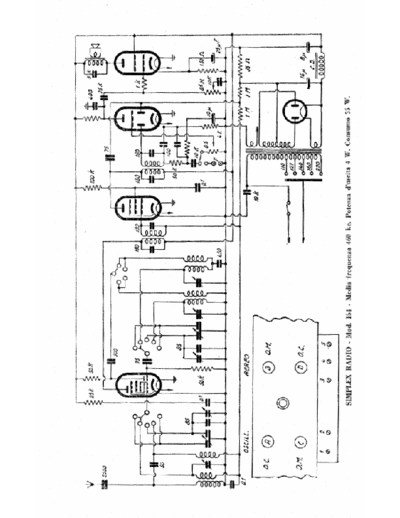 SIMPLEX Simplex 154  . Rare and Ancient Equipment SIMPLEX Audio Simplex 154.pdf