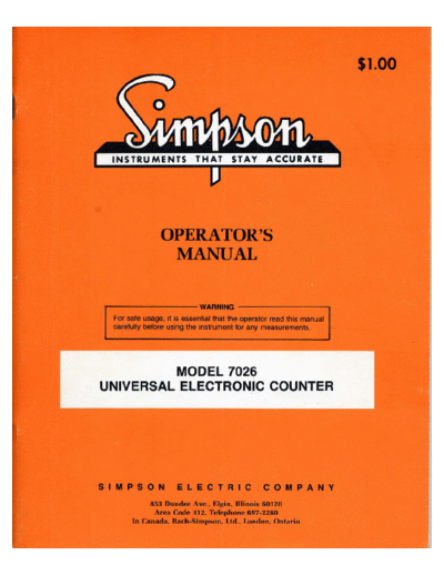 SIMPSON 7026 sm  . Rare and Ancient Equipment SIMPSON 7026 Simpson_7026_sm.pdf