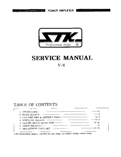 STK hfe   v-6 service en low res  . Rare and Ancient Equipment STK V-6 hfe_stk_v-6_service_en_low_res.pdf