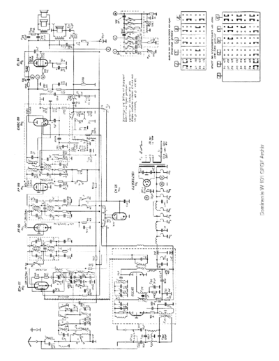 RFT FunkwerkDresden DominanteW101 sch  . Rare and Ancient Equipment RFT Audio FunkwerkDresden_DominanteW101_sch.pdf