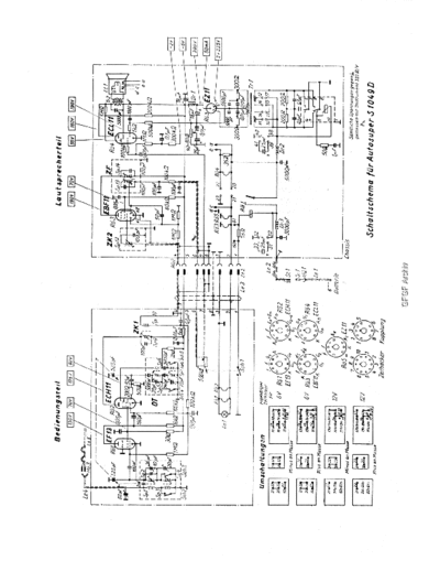 RFT FunkwerkHalle AlbatrosS1049D sch  . Rare and Ancient Equipment RFT Audio FunkwerkHalle_AlbatrosS1049D_sch.pdf