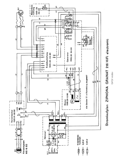 RFT FunkwerkZittau Granat216 sch  . Rare and Ancient Equipment RFT Audio FunkwerkZittau_Granat216_sch.pdf