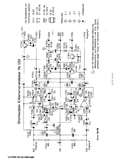 RFT FunkwerkZittau HKPA1203 sch  . Rare and Ancient Equipment RFT Audio FunkwerkZittau_HKPA1203_sch.pdf