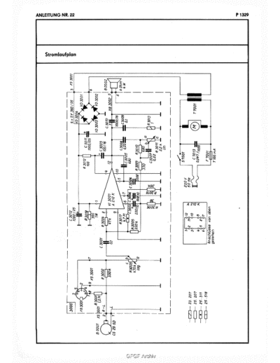 RFT FunkwerkZittau P1329 sch  . Rare and Ancient Equipment RFT Audio FunkwerkZittau_P1329_sch.pdf
