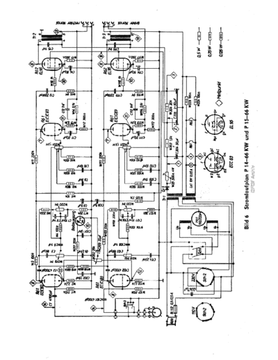 RFT FunkwerkZittau P1566KW sch  . Rare and Ancient Equipment RFT Audio FunkwerkZittau_P1566KW_sch.pdf