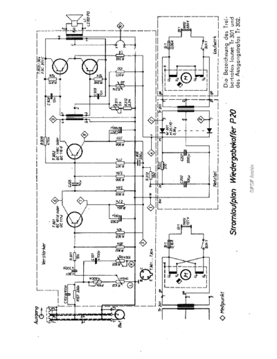 RFT FunkwerkZittau P20 sch  . Rare and Ancient Equipment RFT Audio FunkwerkZittau_P20_sch.pdf