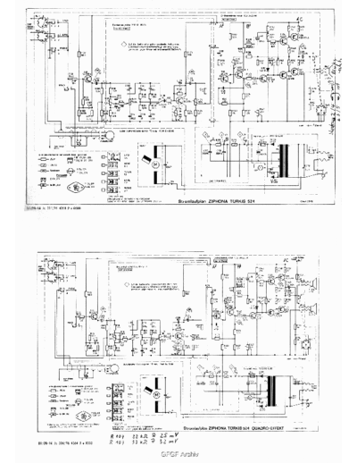 RFT FunkwerkZittau Tuerkis524 sch  . Rare and Ancient Equipment RFT Audio FunkwerkZittau_Tuerkis524_sch.pdf