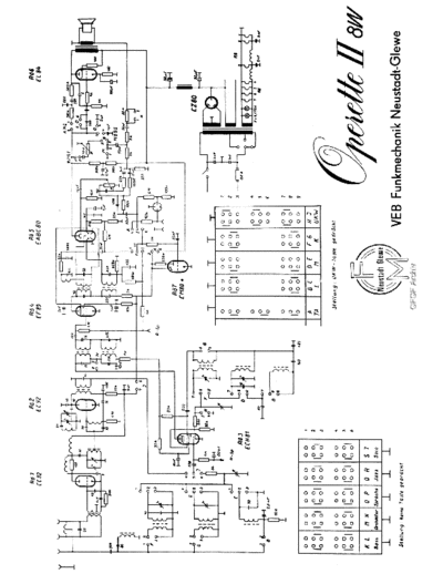 RFT FMNeustadtGlewe OperetteII8W sch  . Rare and Ancient Equipment RFT Audio FMNeustadtGlewe_OperetteII8W_sch.pdf