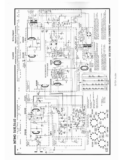 RFT SternRadioSonneberg Intimo5410 sch  . Rare and Ancient Equipment RFT Audio SternRadioSonneberg_Intimo5410_sch.pdf