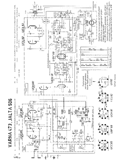 RFT SternRadioSonneberg Jalta506 sch  . Rare and Ancient Equipment RFT Audio SternRadioSonneberg_Jalta506_sch.pdf