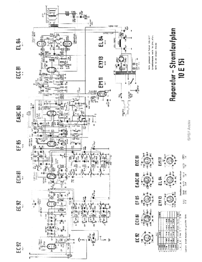 RFT SternRadioStassfurt 10E151 sch  . Rare and Ancient Equipment RFT Audio SternRadioStassfurt_10E151_sch.pdf