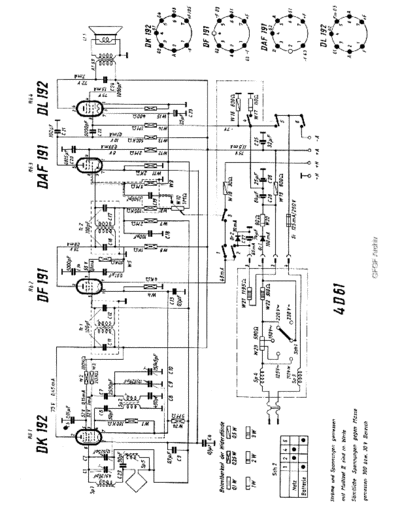 RFT SternRadioStassfurt Libelle4D61 sch  . Rare and Ancient Equipment RFT Audio SternRadioStassfurt_Libelle4D61_sch.pdf