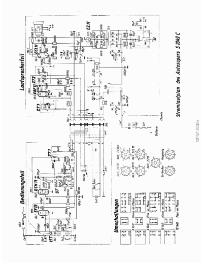 RFT SternRadioStassfurt S1049C sch  . Rare and Ancient Equipment RFT Audio SternRadioStassfurt_S1049C_sch.pdf