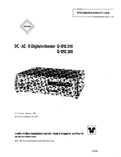 RFT g-1212-doku1  . Rare and Ancient Equipment RFT g-1212.500 g-1212-doku1.pdf