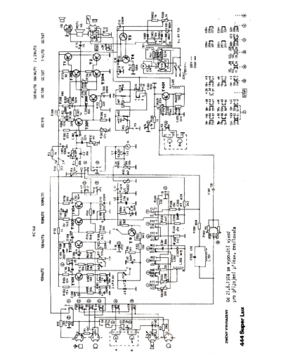 TESLA hfe   444 lux super schematic cz  . Rare and Ancient Equipment TESLA 444 Lux Super hfe_tesla_444_lux_super_schematic_cz.pdf