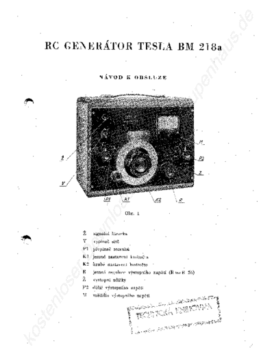 TESLA BM218  . Rare and Ancient Equipment TESLA BM218 BM218.pdf