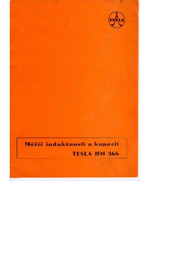TESLA BM366  . Rare and Ancient Equipment TESLA BM366 BM366.pdf