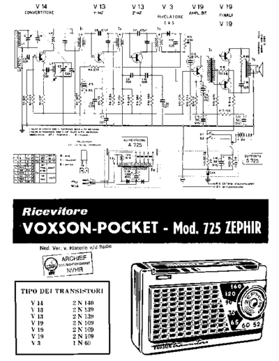 VOXON Voxon 725  . Rare and Ancient Equipment VOXON 725 Zephyr Voxon_725.pdf