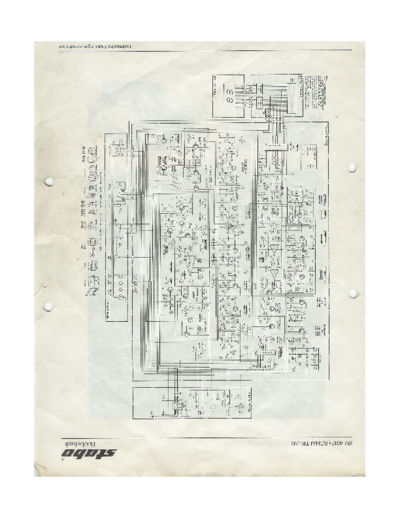 stabo Schaltplan 1  . Rare and Ancient Equipment stabo Stabo xm 4012 Schaltplan 1.pdf