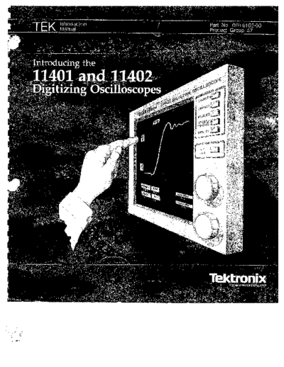Tektronix TEK 11401 252C 11402 Introduction  Tektronix TEK 11401_252C 11402 Introduction.pdf